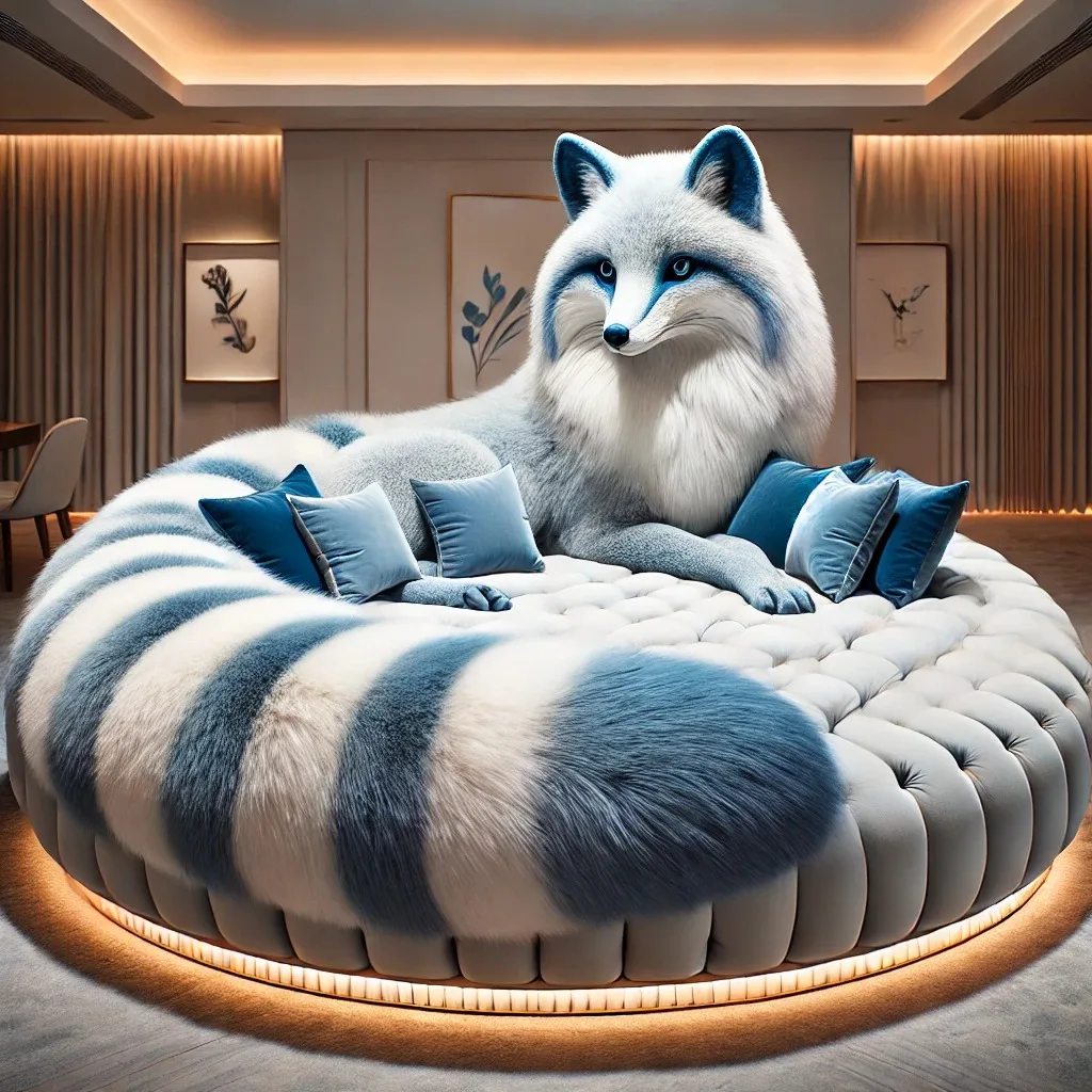 Unleash Cozy Vibes: Transform Your Space with a Giant Fox Couch