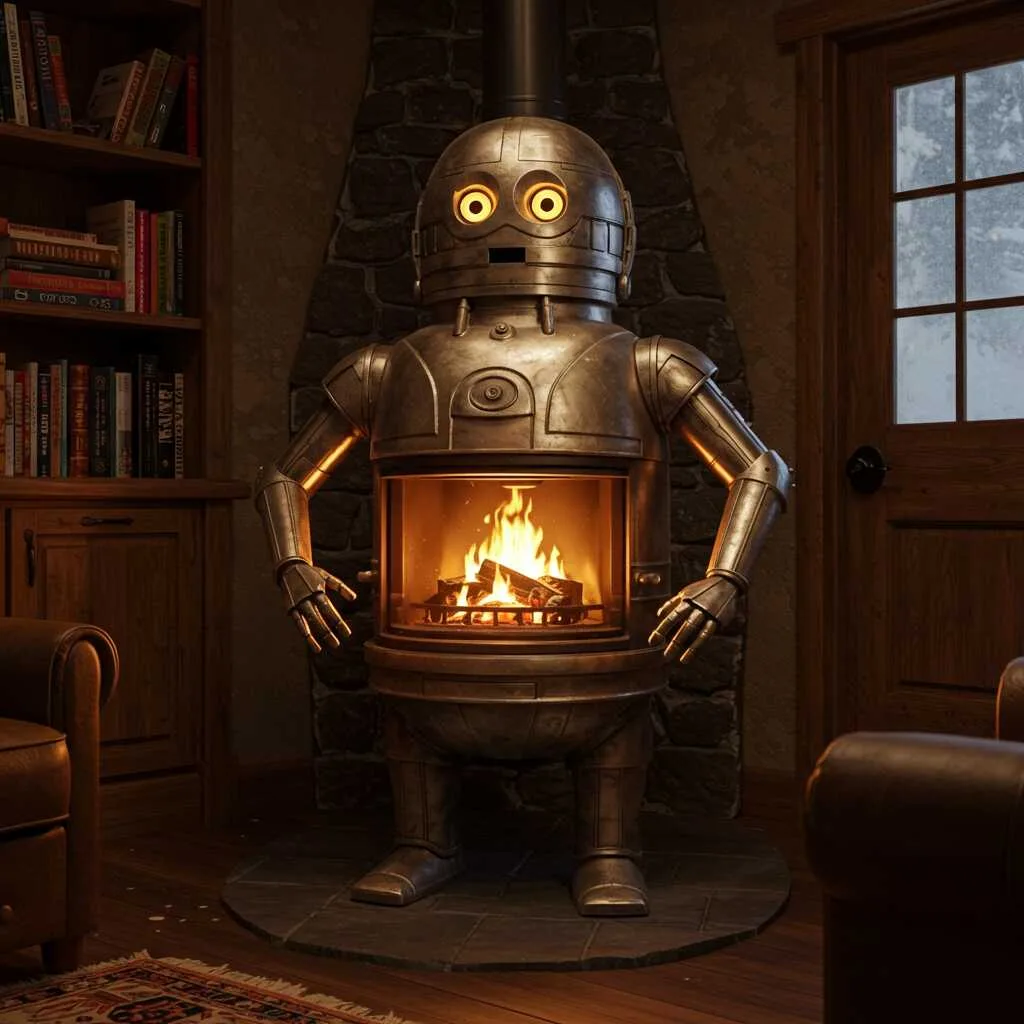 Giant Star Wars Fireplaces: Bringing Galactic Warmth to Your Home