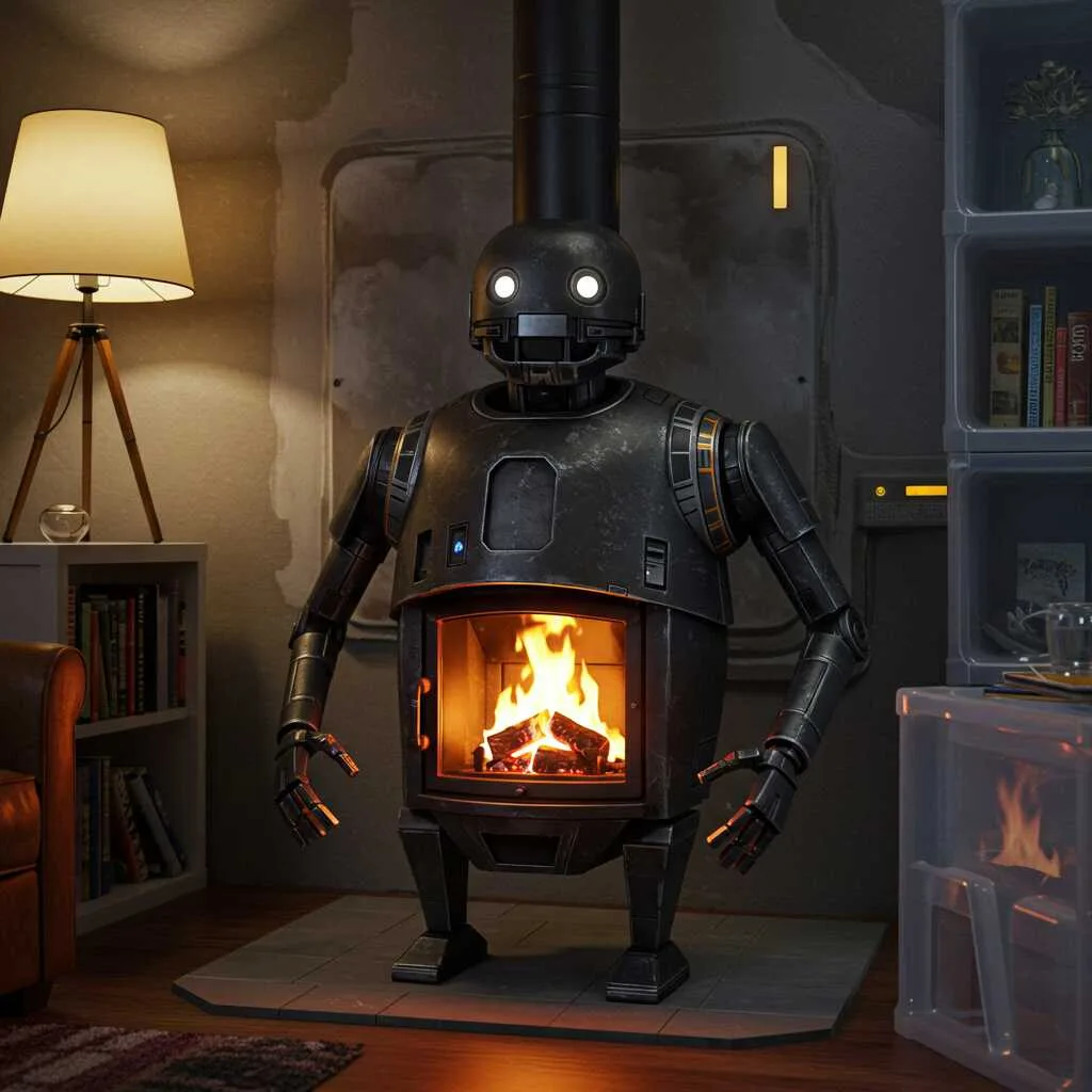 Giant Star Wars Fireplaces: Bringing Galactic Warmth to Your Home