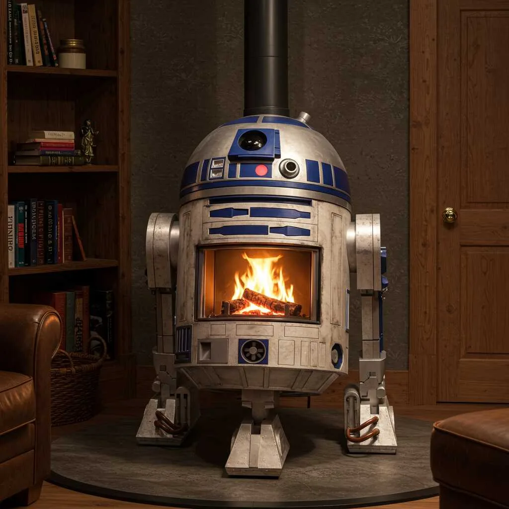 Giant Star Wars Fireplaces: Bringing Galactic Warmth to Your Home