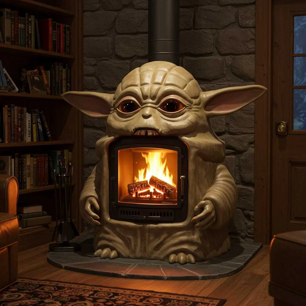 Giant Star Wars Fireplaces: Bringing Galactic Warmth to Your Home