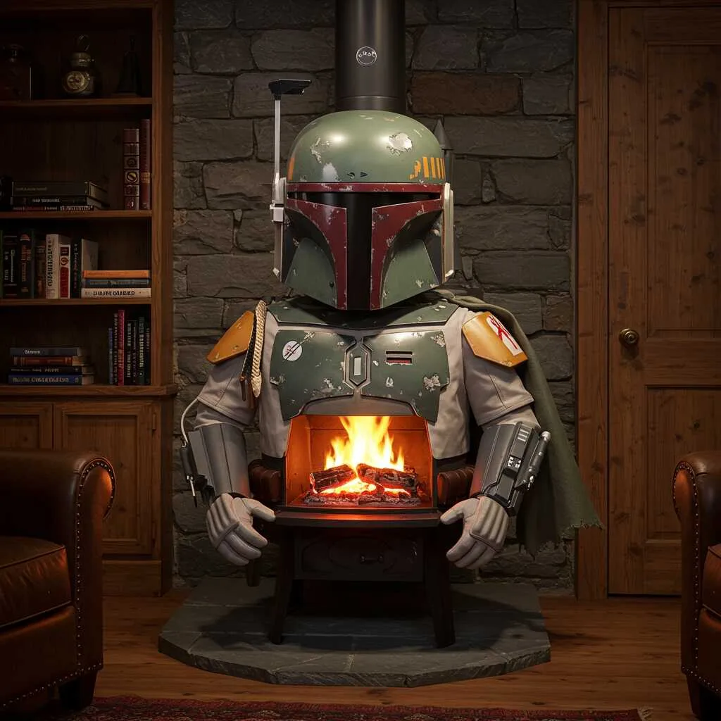 Giant Star Wars Fireplaces: Bringing Galactic Warmth to Your Home