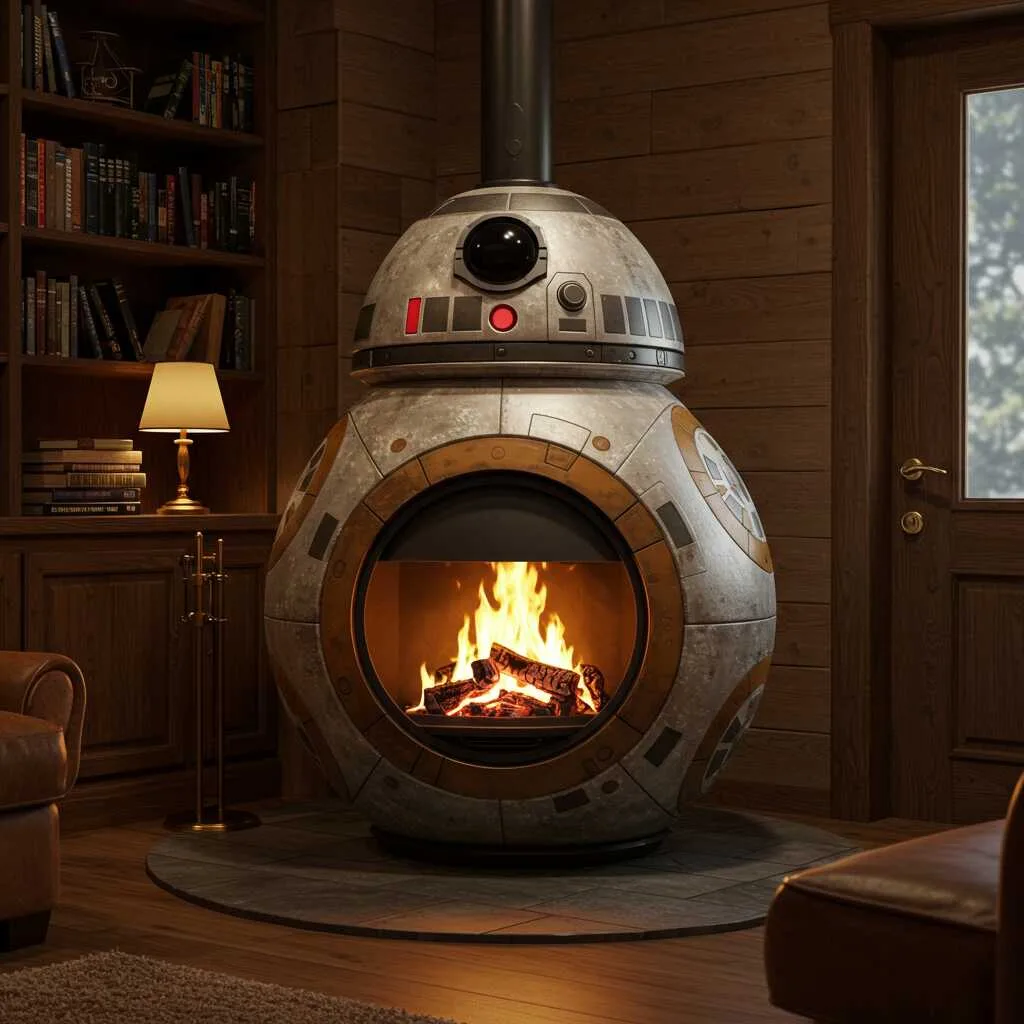 Giant Star Wars Fireplaces: Bringing Galactic Warmth to Your Home