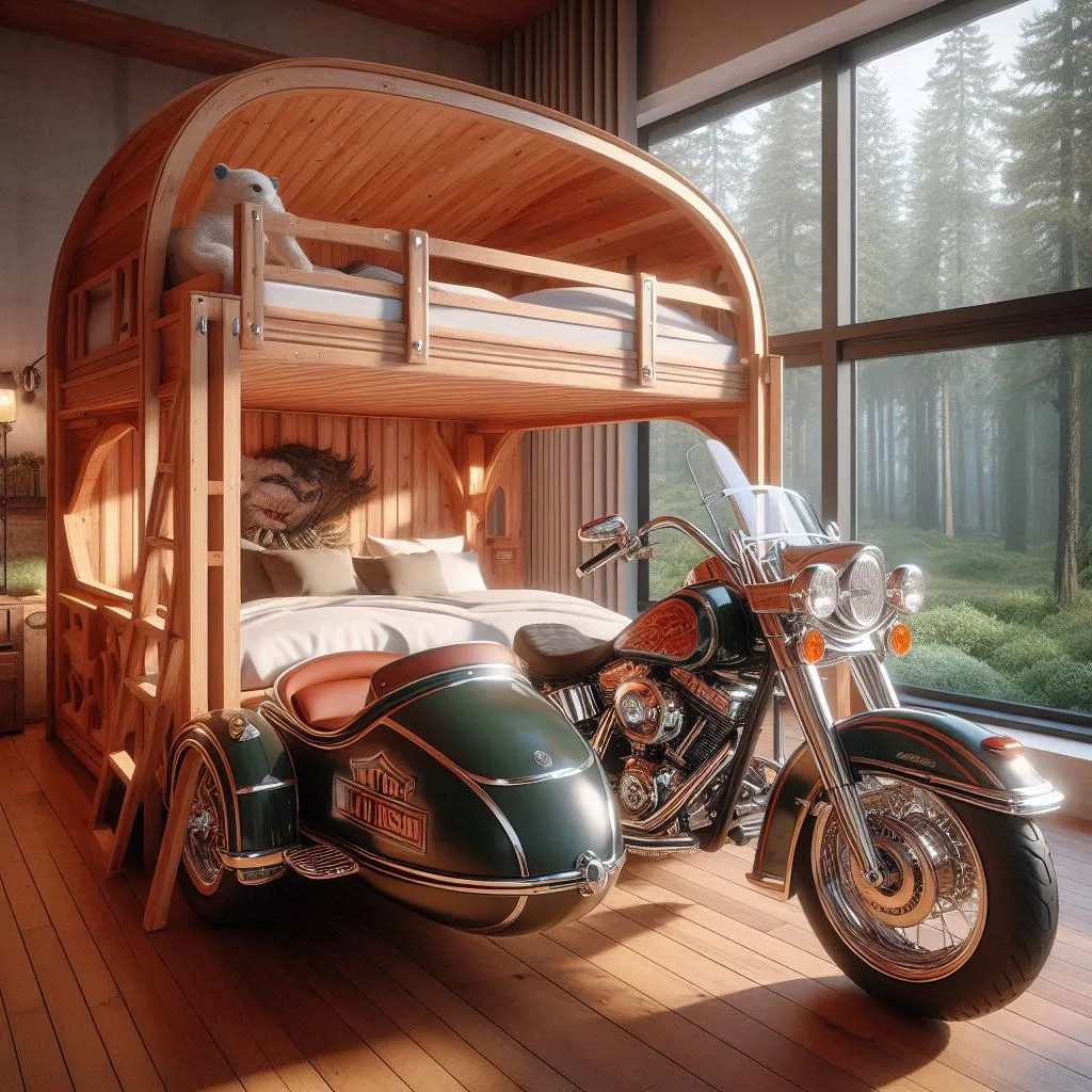 Harley Bunk Bed: The Perfect Blend of Style and Space-Saving Design