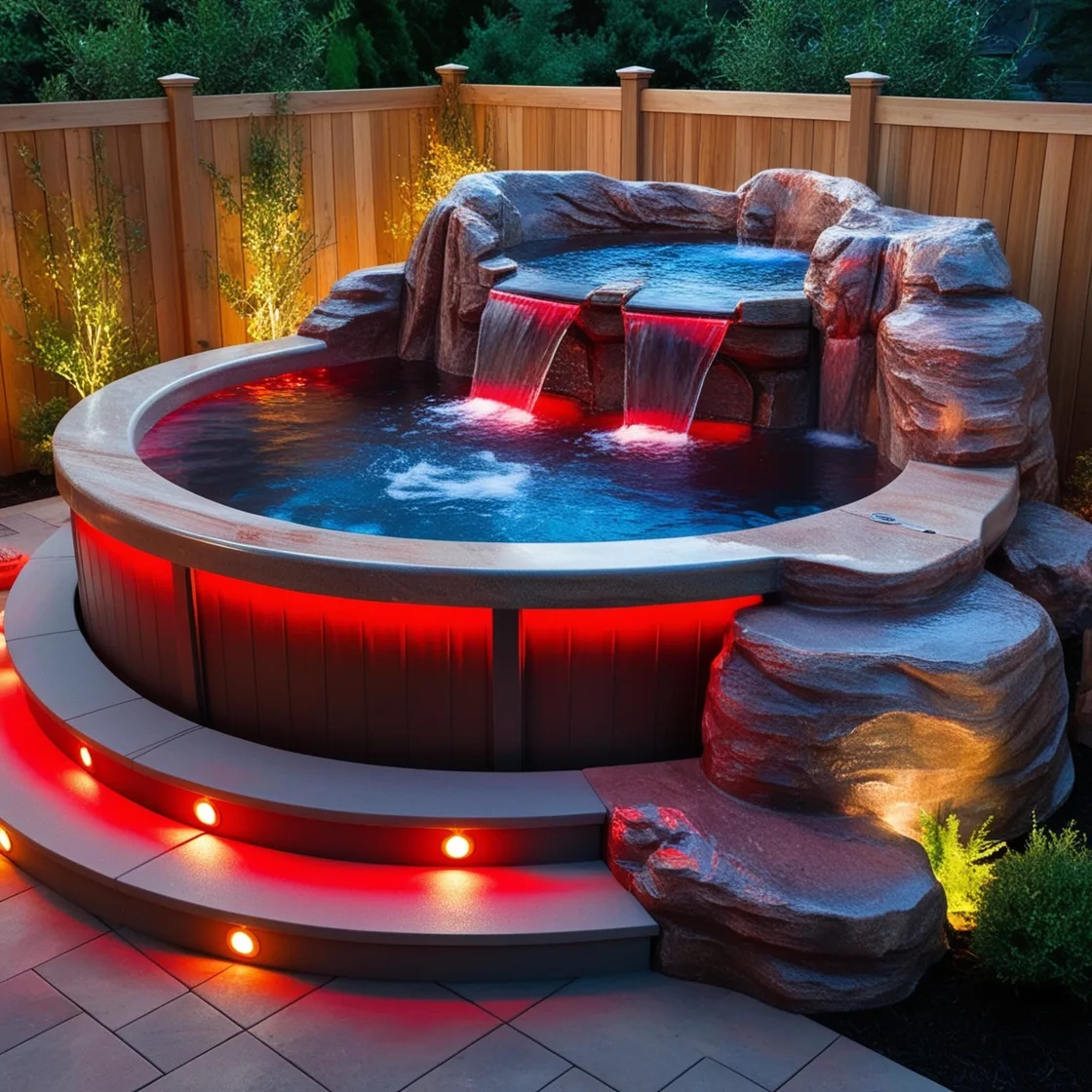 Unwind in Style with Nature-Inspired Hot Tubs