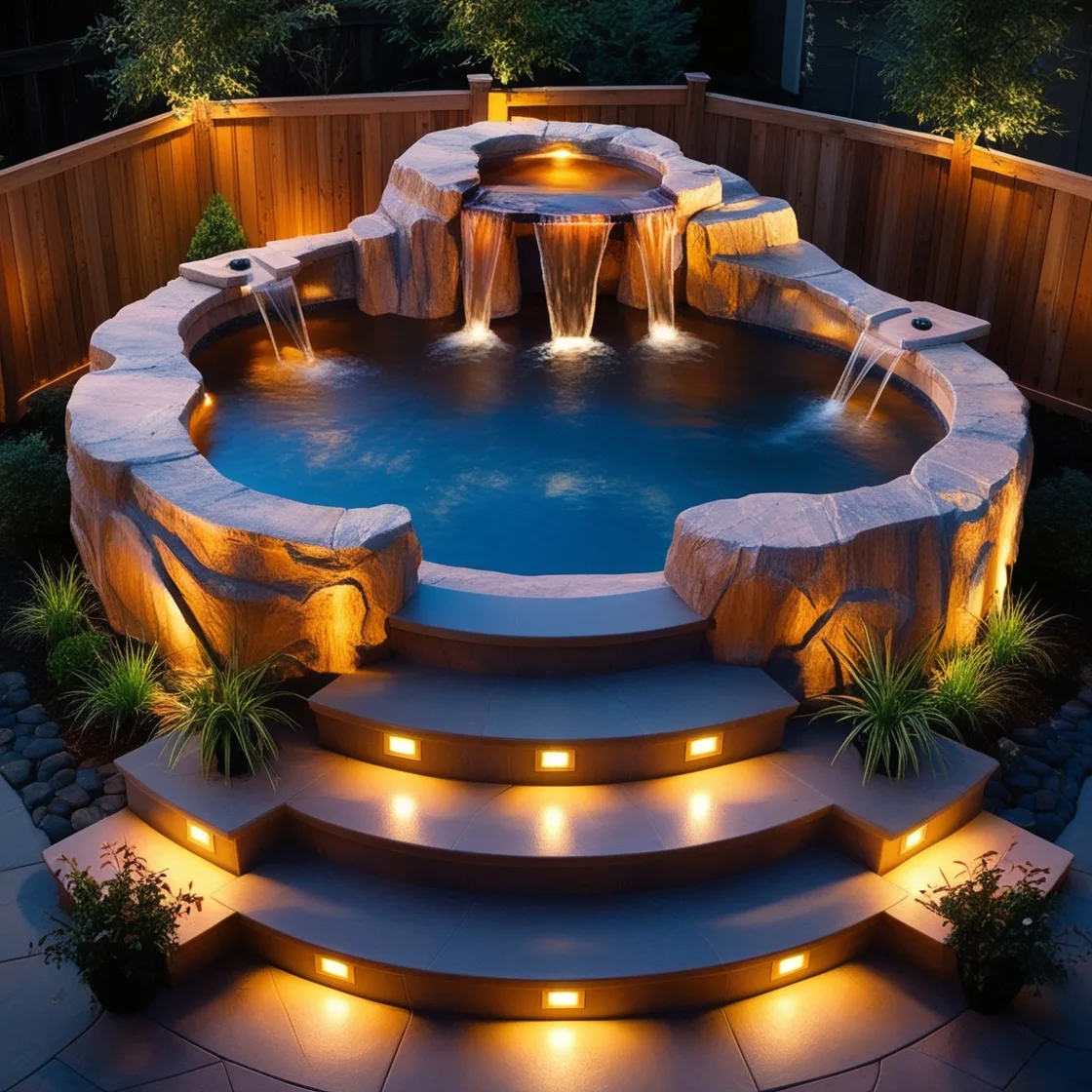 Unwind in Style with Nature-Inspired Hot Tubs