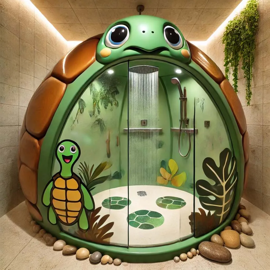 Sea Creature Shower Cubicles: Dive into a Unique Bathroom Experience