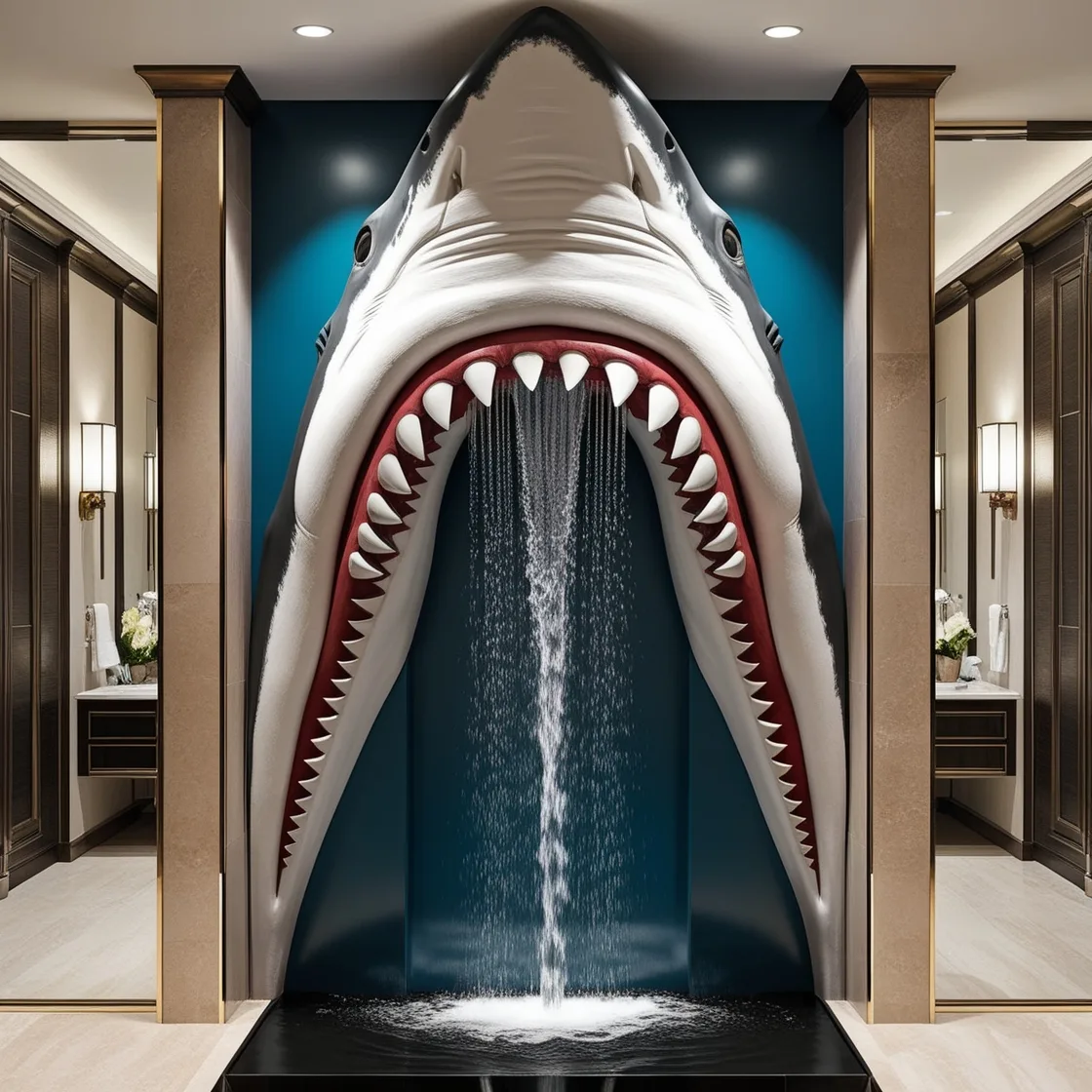 Shark Shower: A Bold Statement in Luxury Bathroom Design