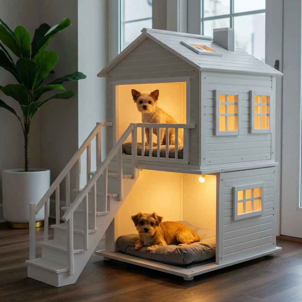 2. Considerations When Choosing a Two-Storey Dog House