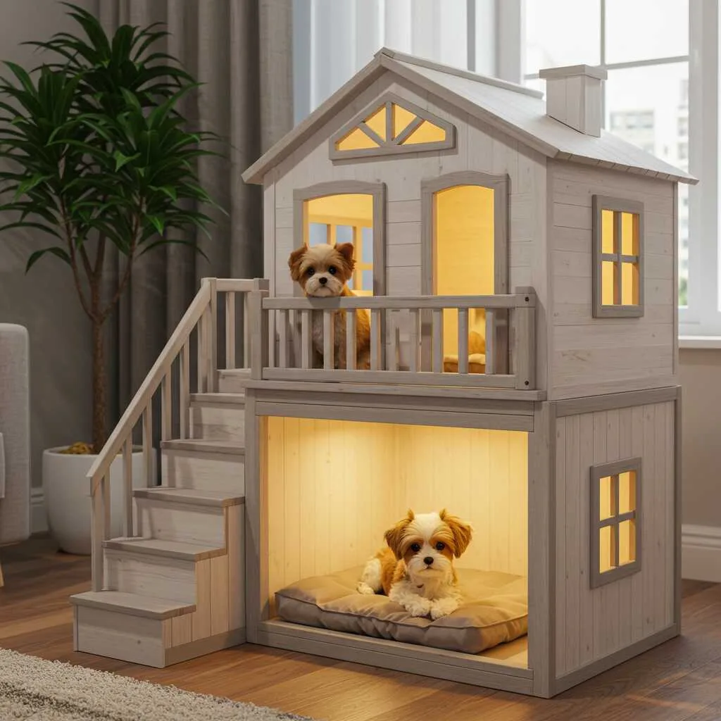 5. Training Your Dog to Use a Two-Storey Dog House