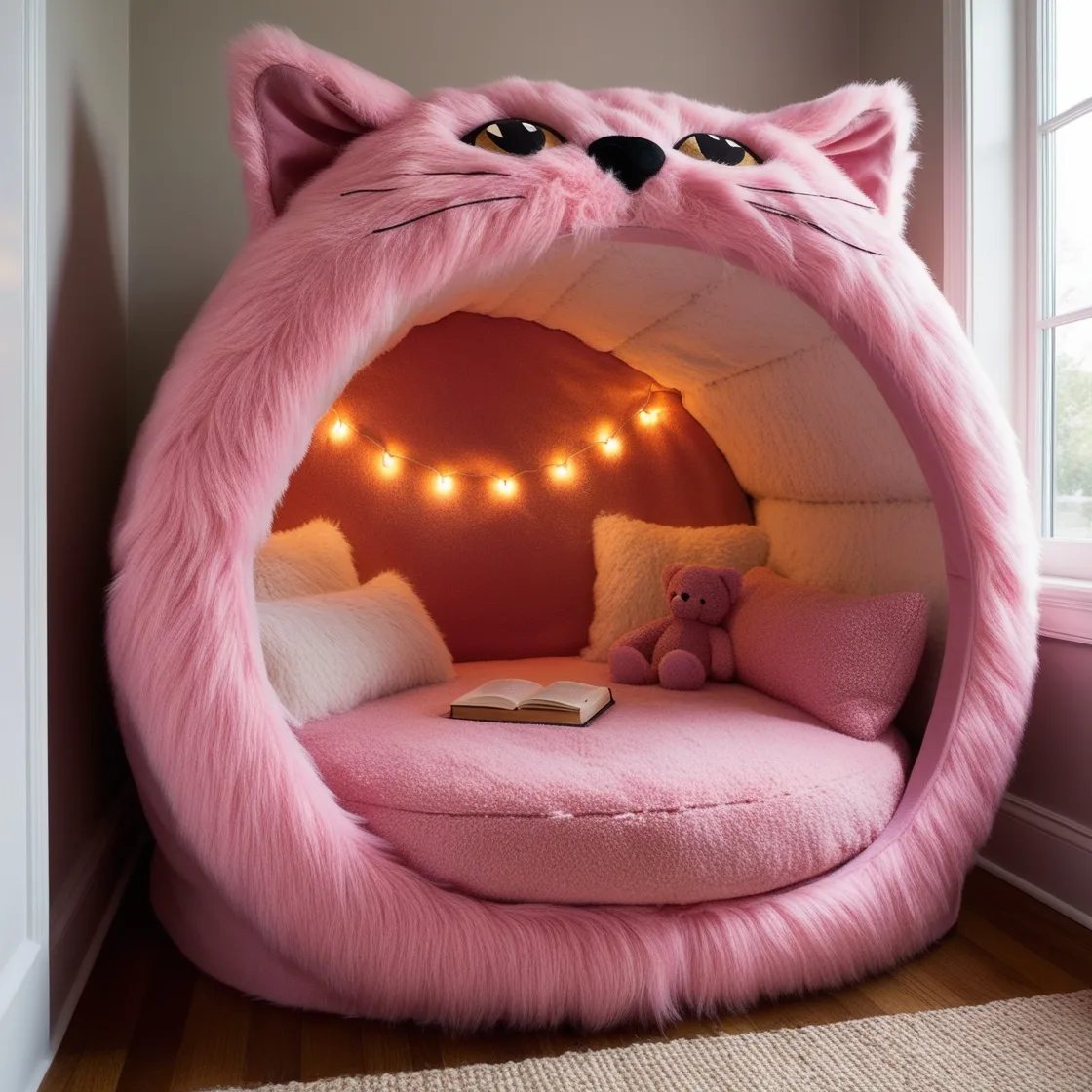 Cute Cat Dens: The Perfect Cozy Hideaway for Your Feline Friend