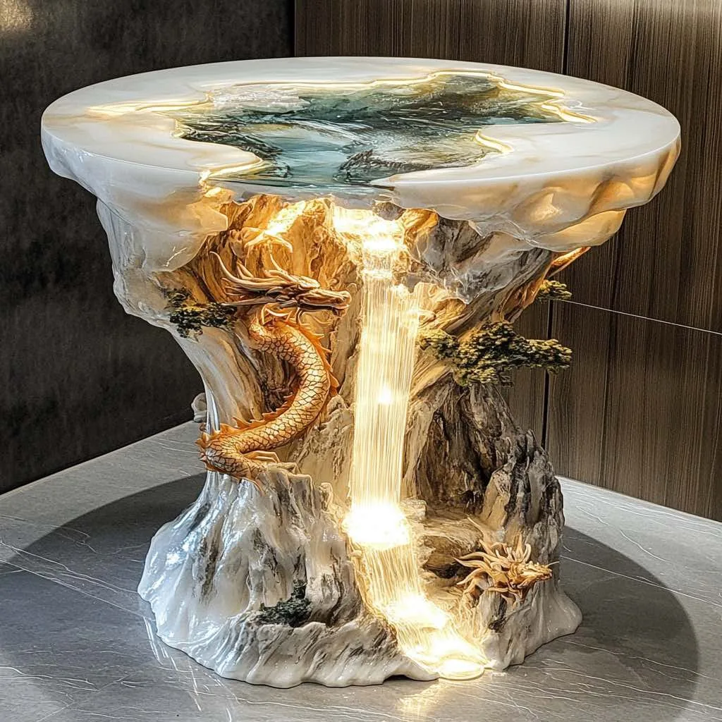 Dragon Themed Coffee Tables: Add a Mythical Touch to Your Living Space