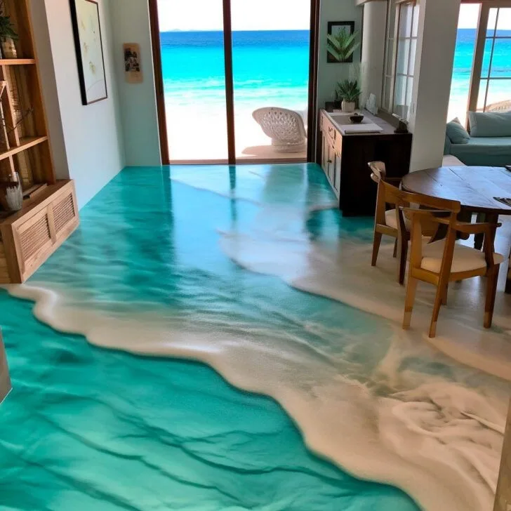 Epoxy Active Scene Floors: Transform Your Space with Dynamic and Lifelike Designs