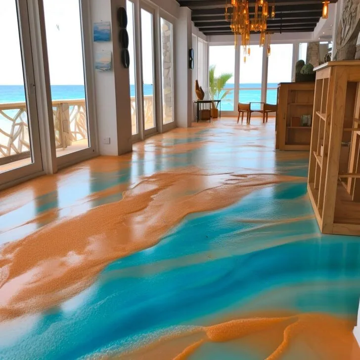 Epoxy Active Scene Floors: Transform Your Space with Dynamic and Lifelike Designs