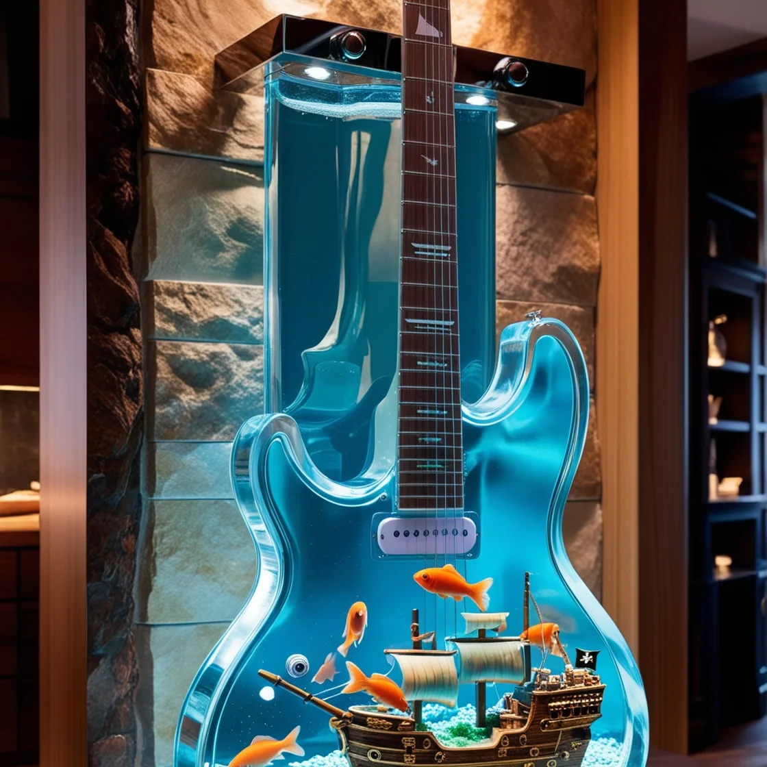 Guitar Aquariums: A Perfect Harmony of Music and Marine Life