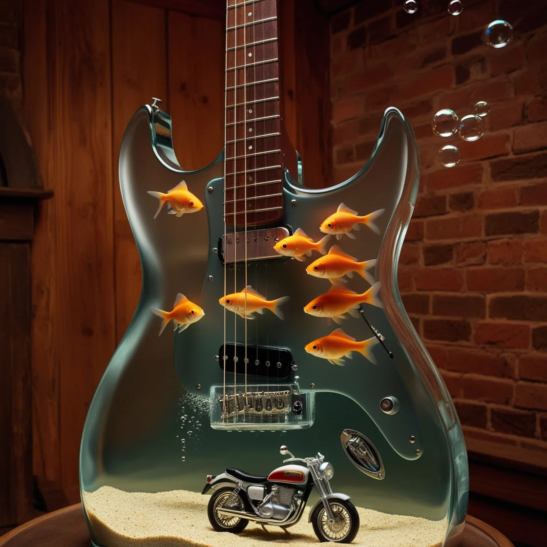 Guitar Aquariums: A Perfect Harmony of Music and Marine Life