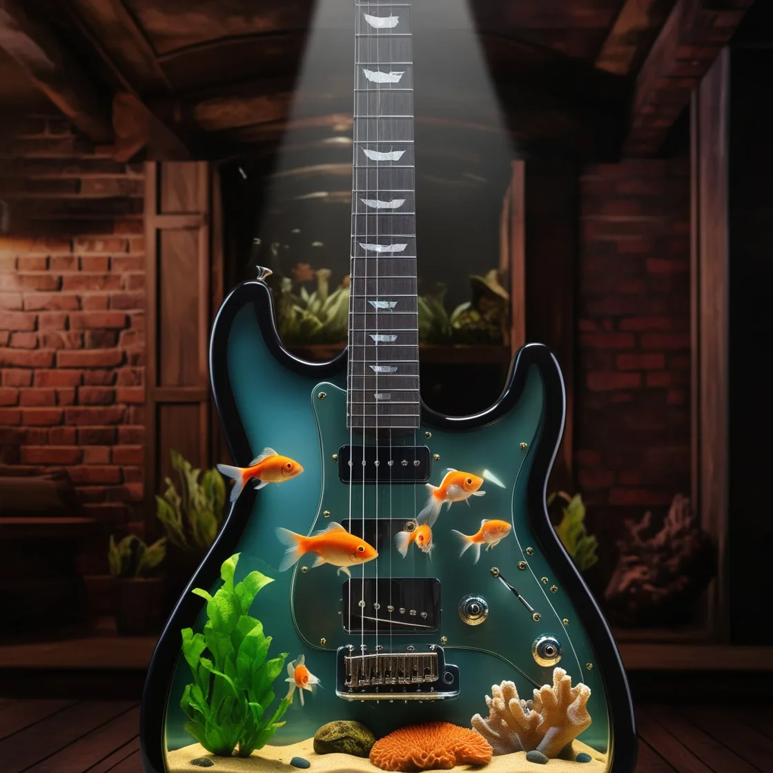 Guitar Aquariums: A Perfect Harmony of Music and Marine Life