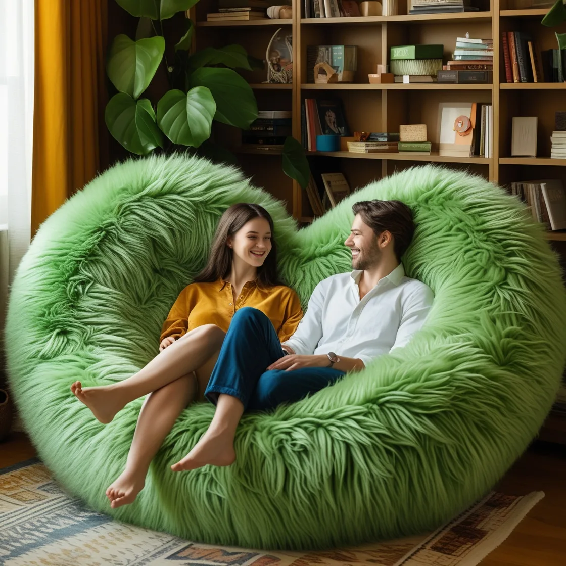 Relax in Style with Love Heart Loungers: Perfect for Cozy Moments