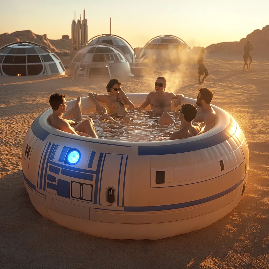 Soaking in Sci-Fi Luxury