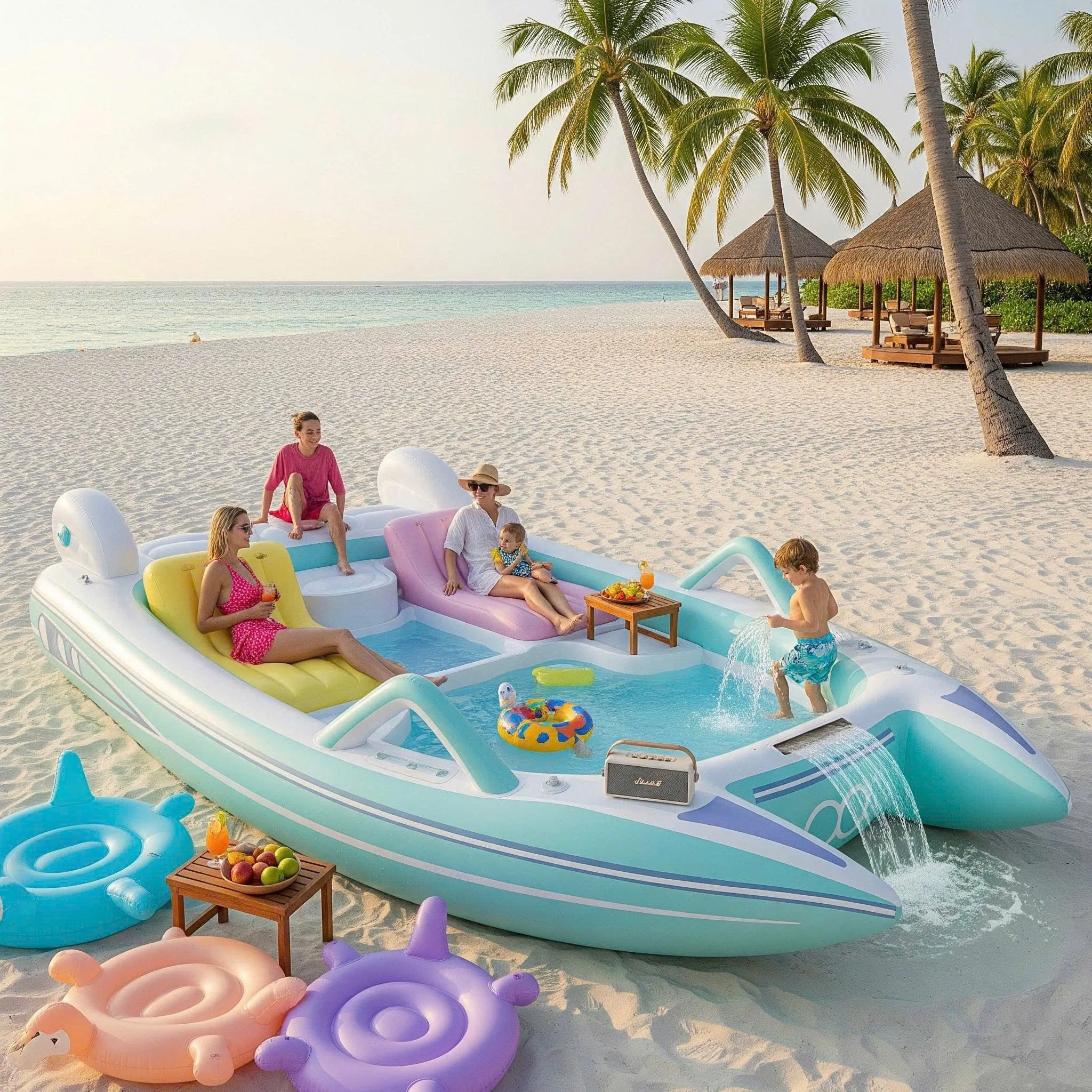 Inflatable Speed Boat Pools: Where Thrill Meets Chill on the Water